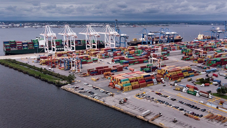 As Congestion Threatens Economy Port Of Baltimore Is Adding More Ships   Seagirt Marine Terminal In The Port Of Baltimore 