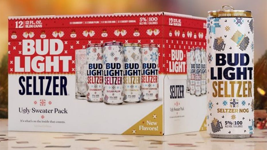 2021 Bud Light Hard Seltzer Ugly Sweater Pack