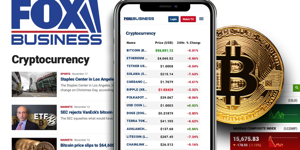 FOX Business adds enhanced cryptocurrency pricing, real-time market data - Vimarsana News