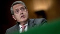 Randal Quarles, governor of the U.S. Federal Reserve nominee for U.S. President Donald Trump, speaks during a Senate Banking Committee nomination hearing in Washington, D.C., U.S., on Thursday, July 27, 2017. Trump's pick to be the Federal Reserves top Wall Street watchdog said it's time to reconsider the restrictions imposed on banks in recent years, even as he credited regulations with helping stabilize the financial system after the 2008 crisis. Photographer: Andrew Harrer/Bloomberg via Getty Images