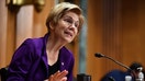 WASHINGTON, DC - OCTOBER 19: Senator Elizabeth Warren, D-MA, speaks during a Senate Finance Committee on the nomination of Chris Magnus to be the next US Customs and Border Protection commissioner in the Dirksen Senate Office Building on Capitol Hill October 19, 2021 in Washington, DC. The hearing for Magnus&rsquo;s confirmation comes after it was delayed for several months by Chairman Sen. Ron Wyden (D-OR) who called on the Department of Homeland Security to release documents related the involvement of DHS in the street protests in Portland, Oregon. (Photo by Mandel Ngan-Pool/Getty Images) 