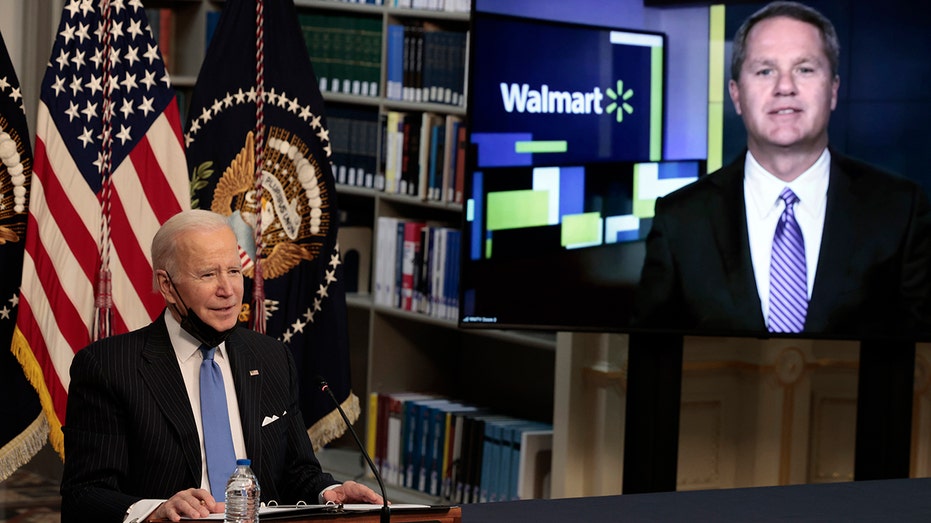 Biden Walmart Doug McMillon