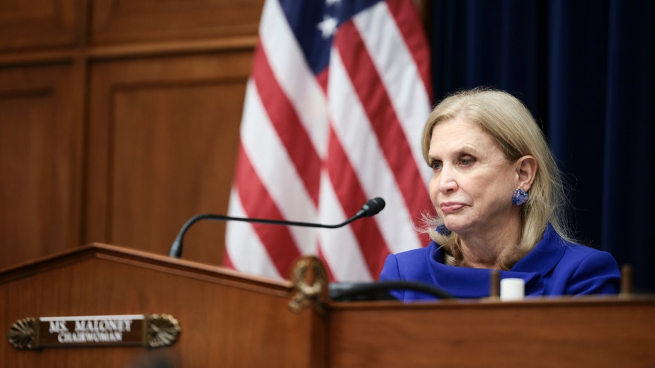 Chairwoman Rep. Carolyn Maloney (D-NY) speaks at a hearing with the House Committee on Oversight and Reform in the Rayburn House Office Building on November 16, 2021 in Washington, DC. The hearing was held to discuss how federal agencies are combatting cyber threats and criminal hackers. (Photo by Anna Moneymaker/Getty Images)