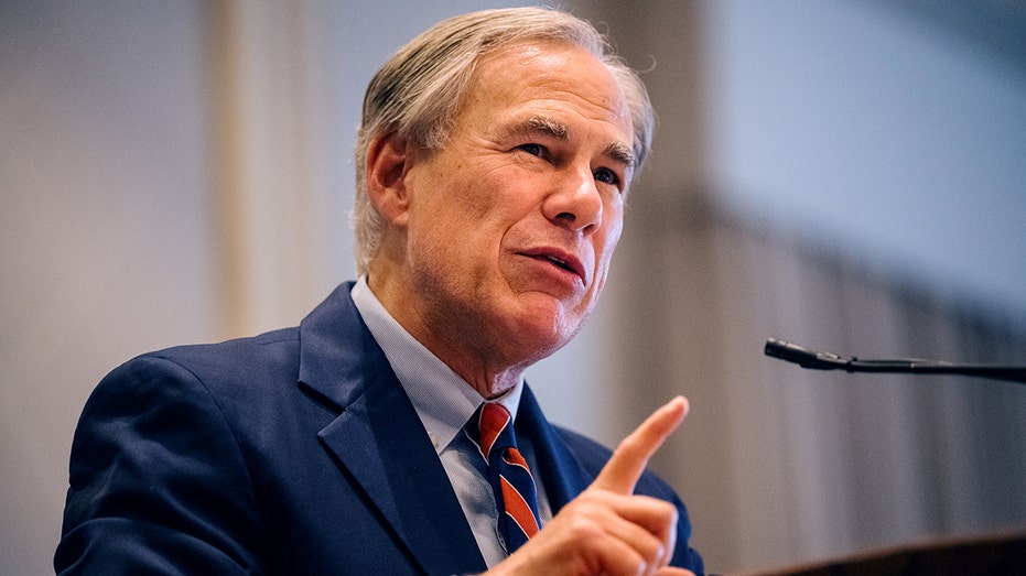 Texas Gov. Greg Abbott speaks during the Houston Region Business Coalition's monthly meeting on Oct. 27, 2021 in Houston, Texas