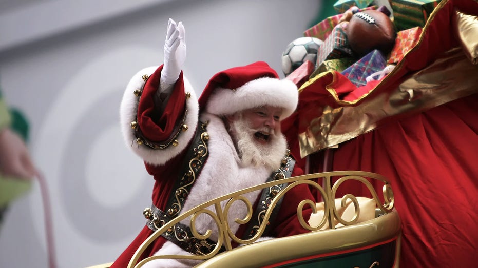 Macy's Thanksgiving Day Parade in Times Square, New York City