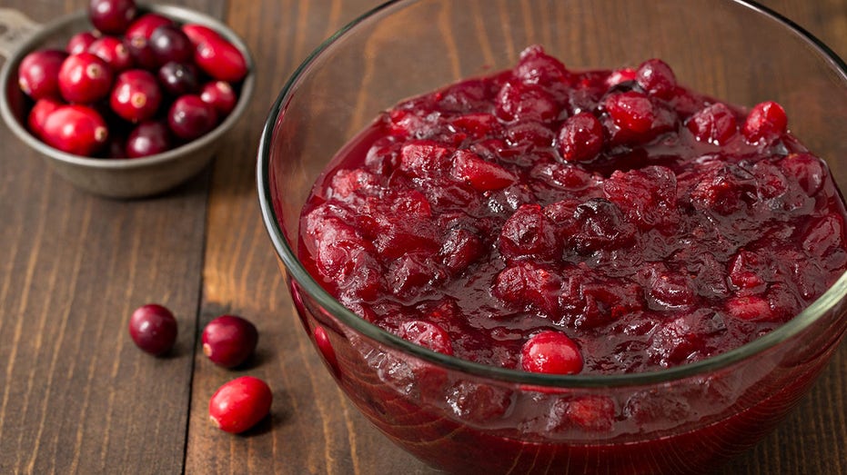 Freshly Made Cranberry Sauce