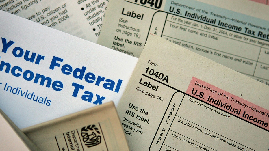 Current federal tax forms are distributed at the offices of the Internal Revenue Service Nov. 1, 2005, in Chicago, Illinois. 
