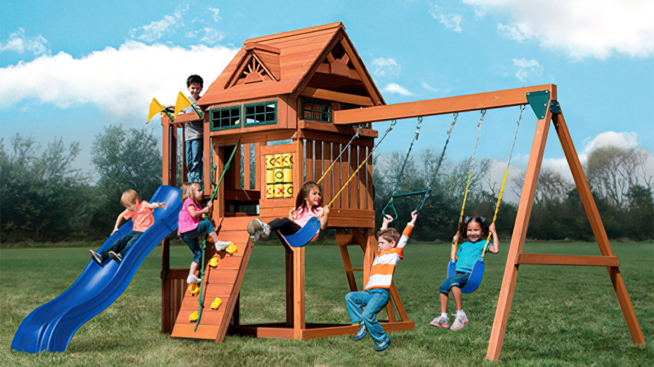 costco wood playground