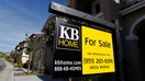 FILE - Newly finished developmennt of homes for sale, built by home builder KB Homes, are pictured in Carlsbad, California, January 4, 2011.   REUTERS/Mike Blake