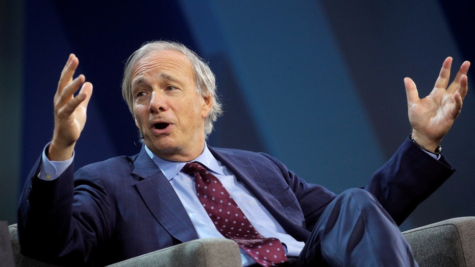 Ray Dalio on stage