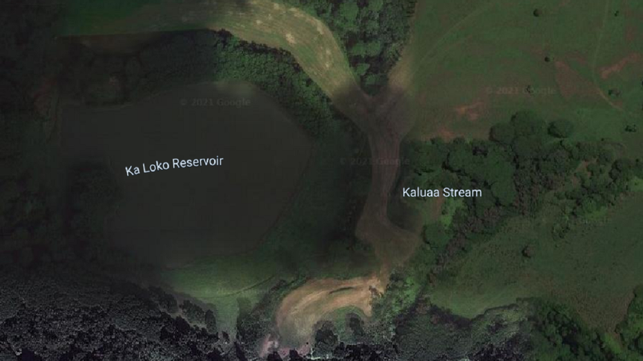 The Ka Loko Reservoir is part of Zuckerberg's latest Hawaii land acquisition.