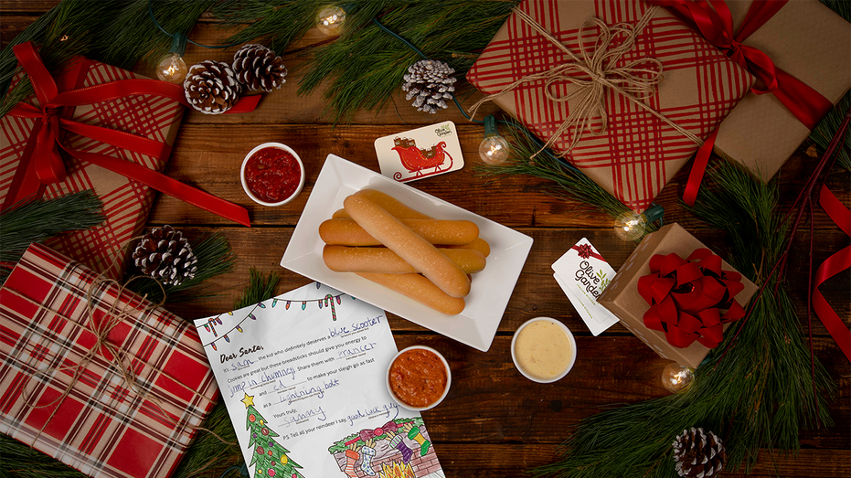 Olive Garden Breadsticks for Santa