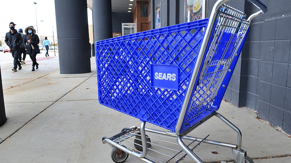 Sears shop utility cart