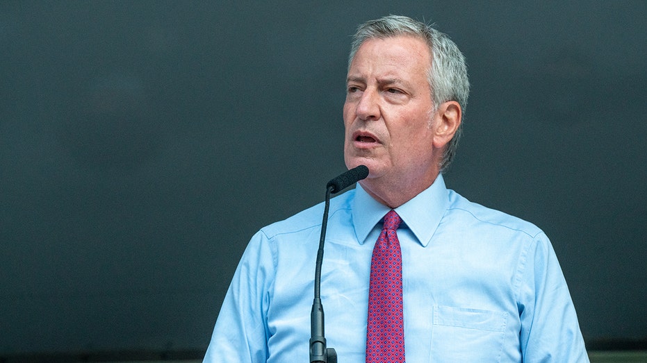 New York Mayor Bill de Blasio