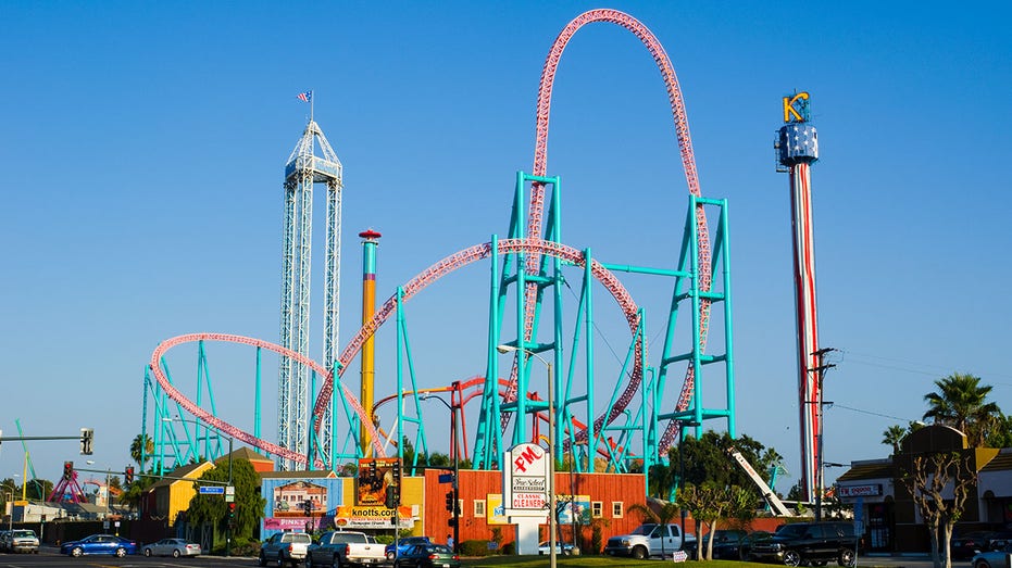 Knotts Berry Farm skyline view