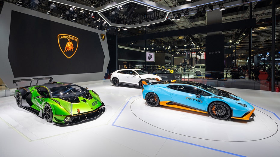 The $2.5 million Essenza track car, $325,000 Huracan STO and $220,000 Urus are part of Lamborghini's 2021 lineup.