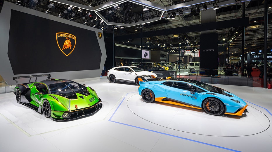 The $2.5 million Essenza track car, $325,000 Huracan STO and $220,000 Urus are part of Lamborghini's 2021 lineup.