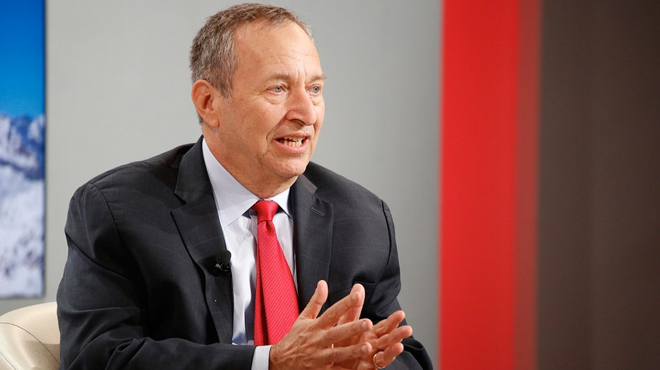 Lawrence Summers, former U.S. treasury secretary, speaks during a session on day two of the World Economic Forum (WEF) in Davos, Switzerland, on Thursday, Jan. 22, 2015. 