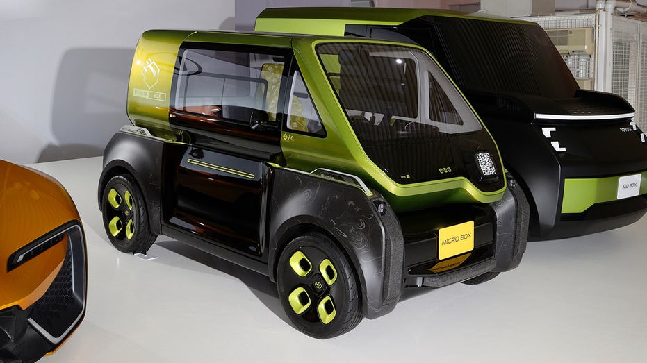 The Micro Box is one of 15 concepts Toyota revealed as a preview of its upcoming electric vehicle fleet.