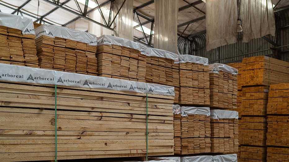 Lumber at the Arboreal sawmill in Tacuarembo, Uruguay, on Thursday, Oct. 28, 2021.