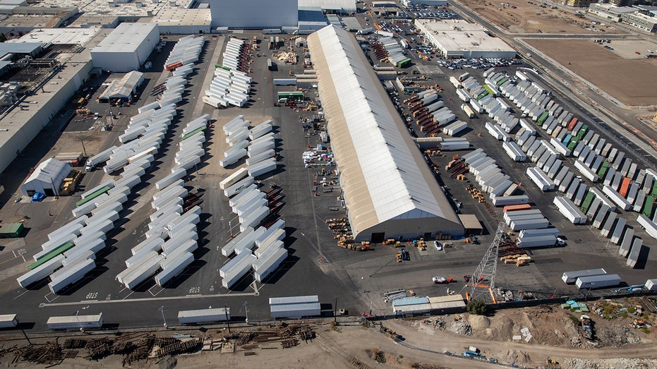 Tesla's Fremont, California, facility