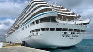 Hundreds of Crystal Symphony cruise ship crew members remain aboard luxury liner