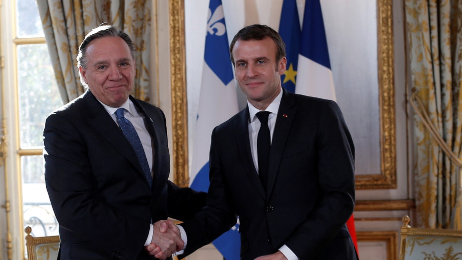 Macron Legault France Quebec