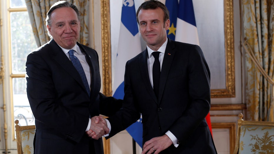 Macron Legault France Quebec