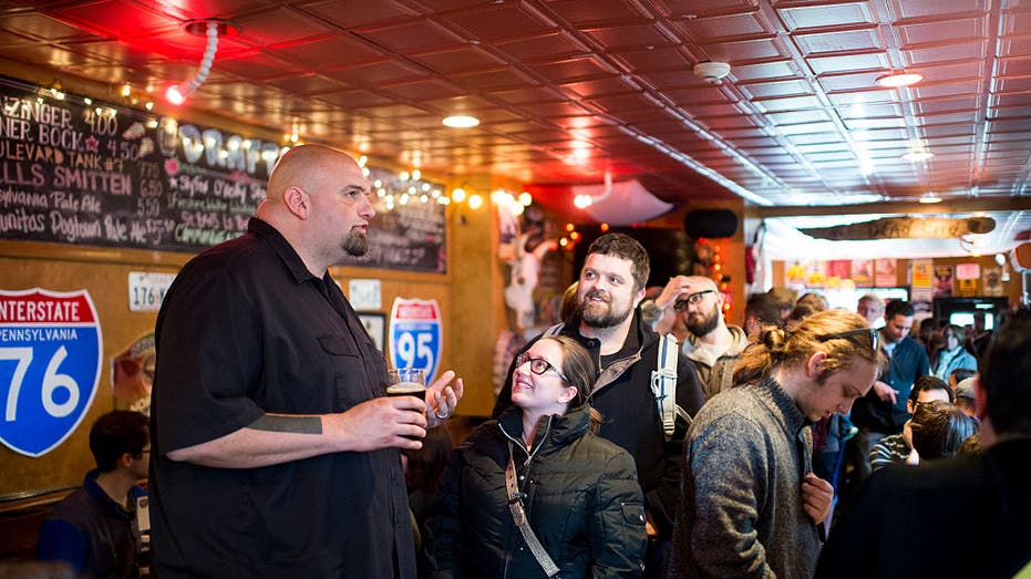 Pennsylvania Senate candidate John Fetterman 