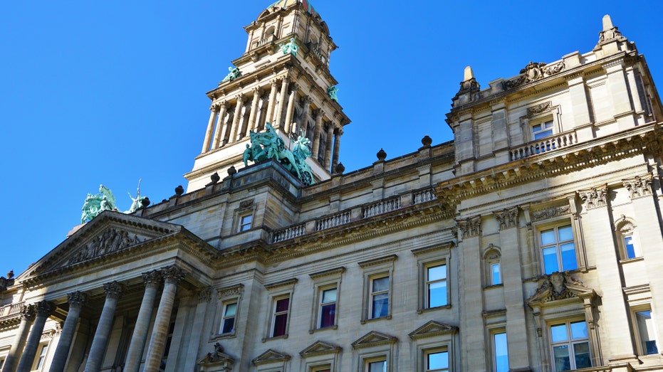 Built in 1897 as a neo-classicism style architecture. The courthouse is faced in granite and sandstone with copper accents. It was added to the National Register of Historic Places in 1975.