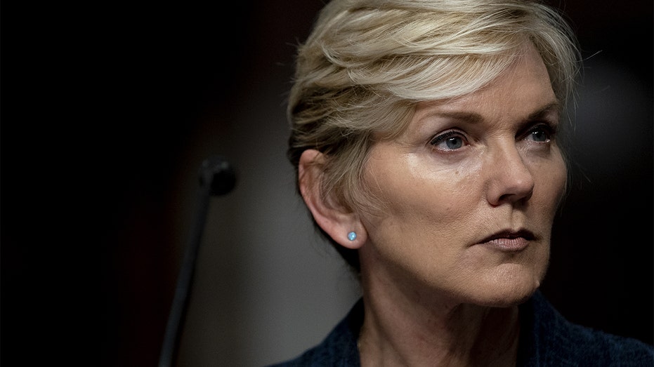 Energy Secretary Jennifer Granholm listens during a Senate Armed Services Committee hearing in Washington, June 24, 2021.