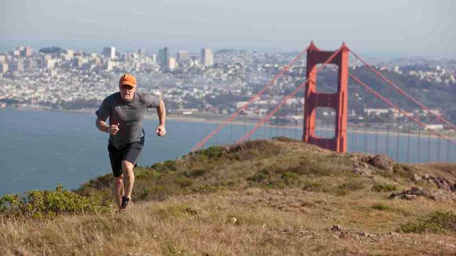 Runner in San Francisco