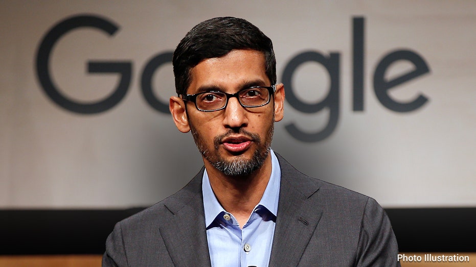 A photograph of Google CEO Sundar Pichai