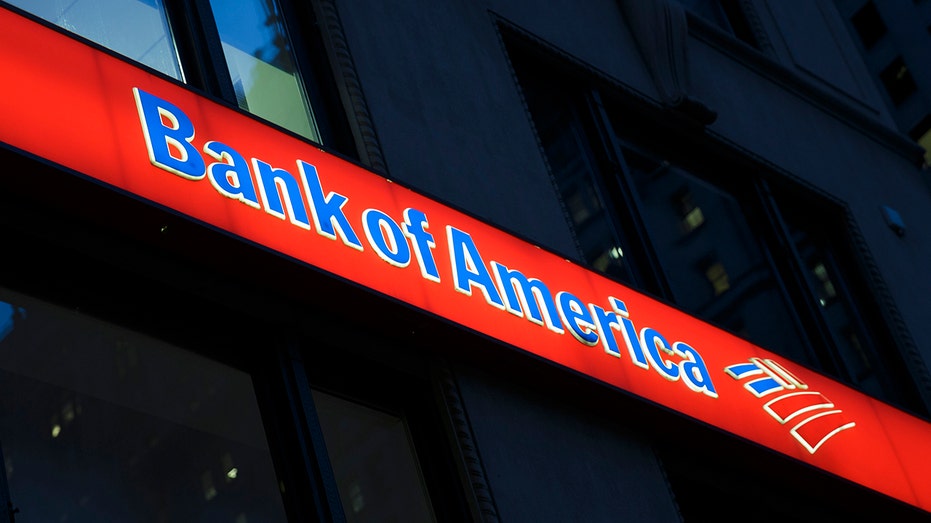 Bank of America sign