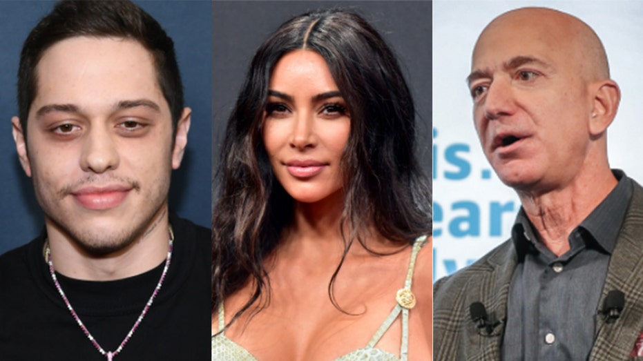 Kim Kardashian Pete Davidson Jeff Bezos