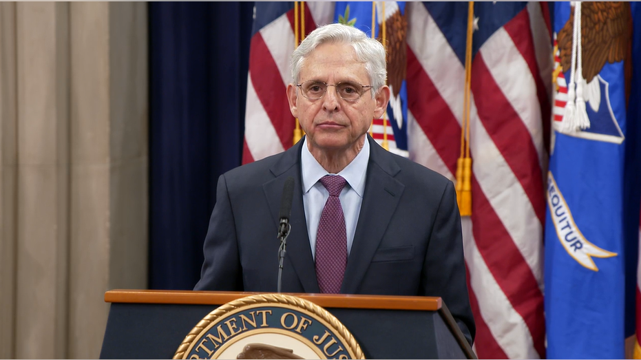 Biden's former Attorney General Merrick Garland.