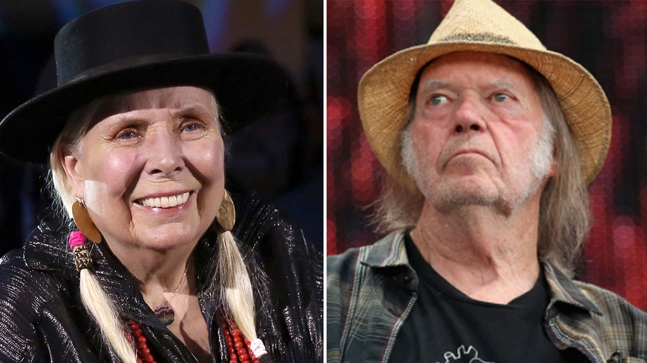 Joni Mitchell Neil Young