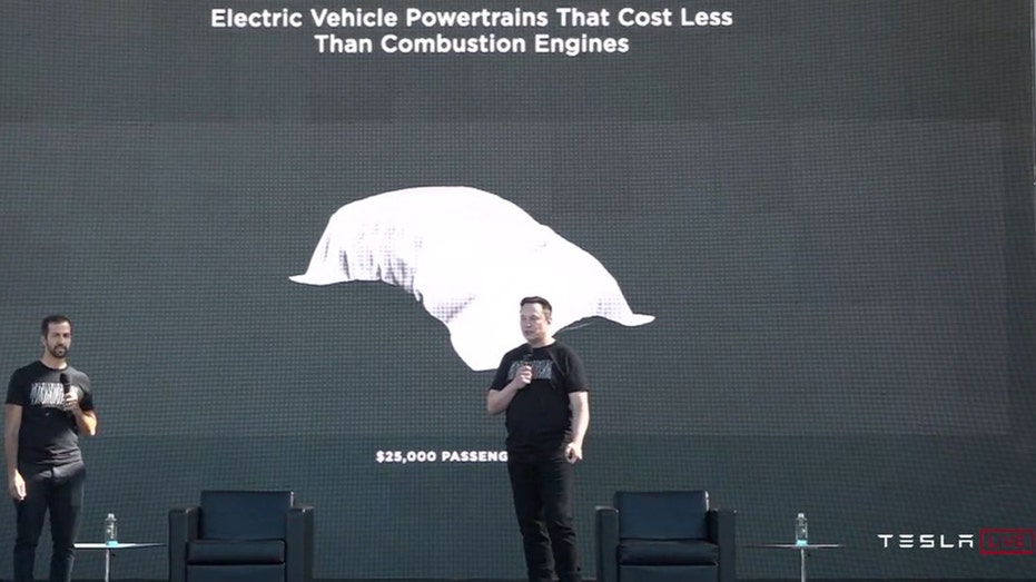 Elon Musk announced the $25,000 car at Tesla's Battery Day event in 2020.