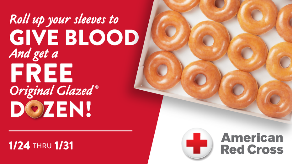 Krispy Kreme blood for doughnuts drive