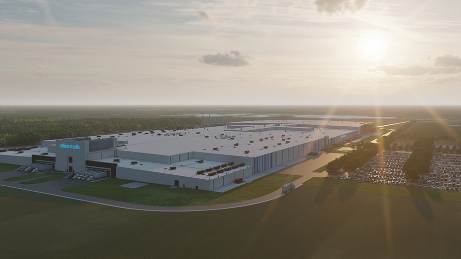 The Ultium Cells factory in Lansing, Michigan, will be a joint venture of LG Energy Solution and General Motors.