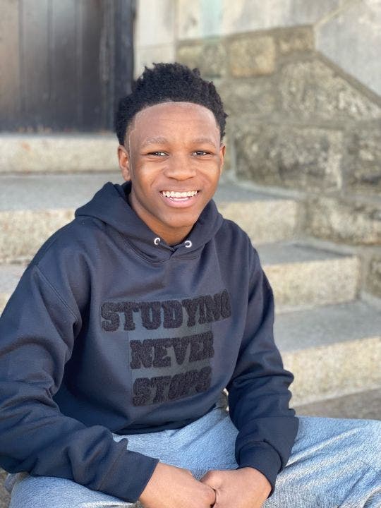 Entrepreneur, age 13, encourages kids to never stop studying