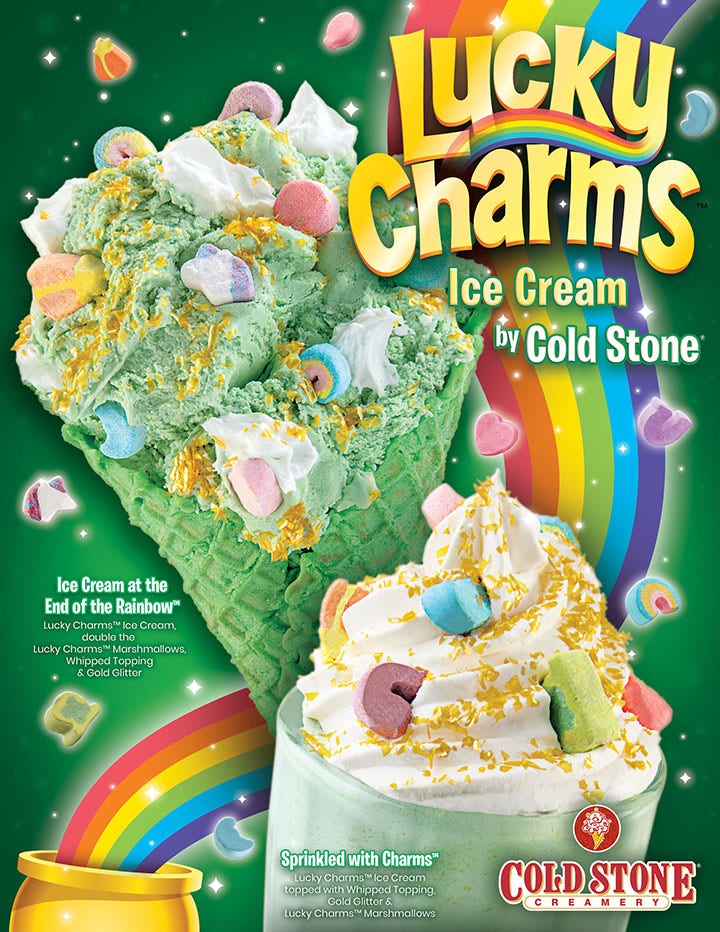 Lucky Charms Ice Cream coming back for St. Patrick's Day