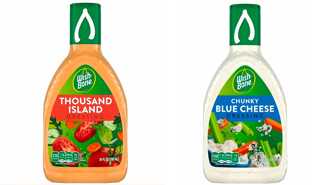 Wish-Bone salad dressings recalled over undeclared allergen | Fox Business Wish-Bone salad dressings recalled over undeclared allergen | Fox Business