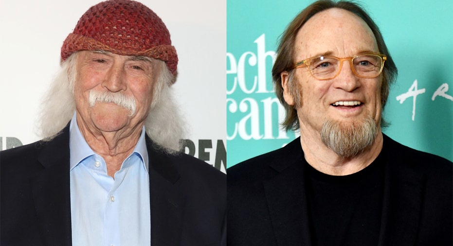 David Crosby (left) and Stephen Stills