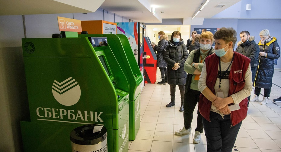 russia bank line