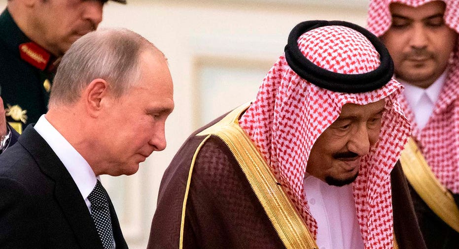 Putin Saudi Arabia's King Salman