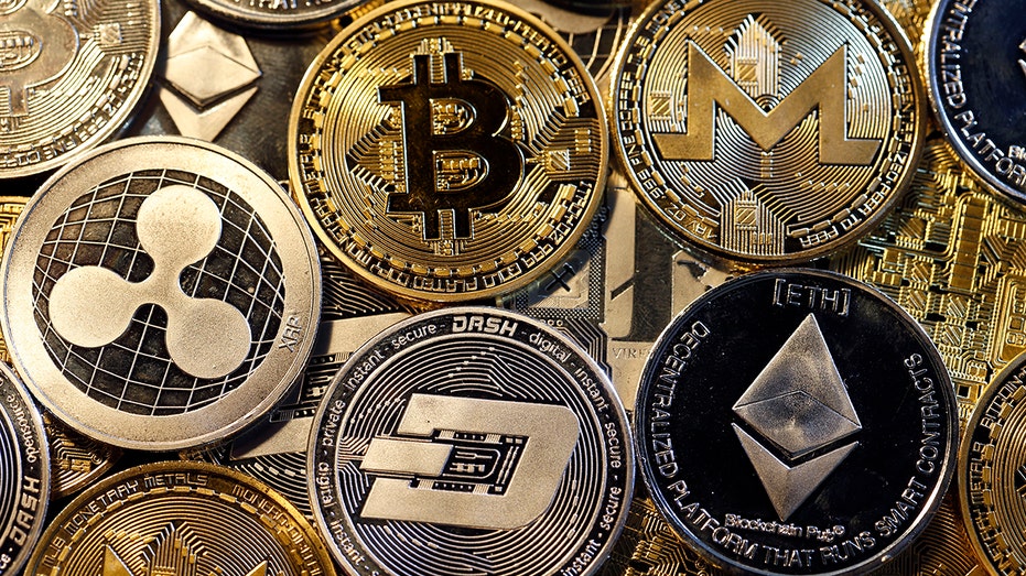 Cryptocurrency depiction provided by Getty Images