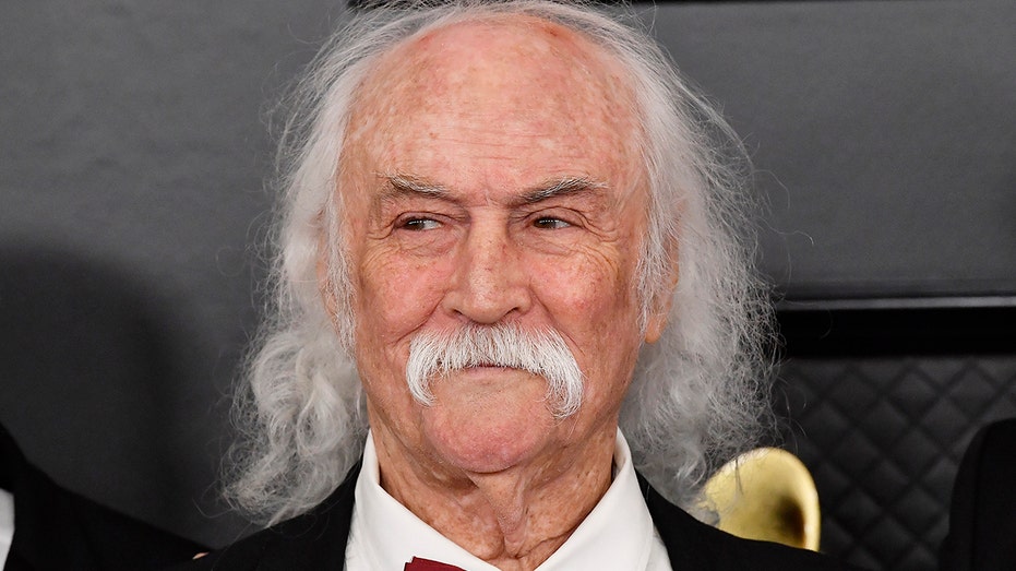 David Crosby on red carpet