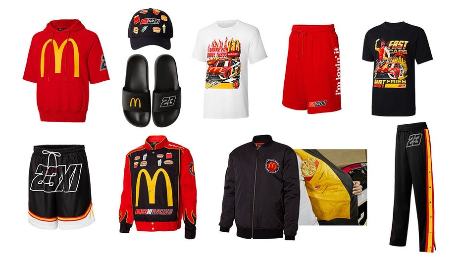 McDonald’s and 23XI combine streetwear and racing