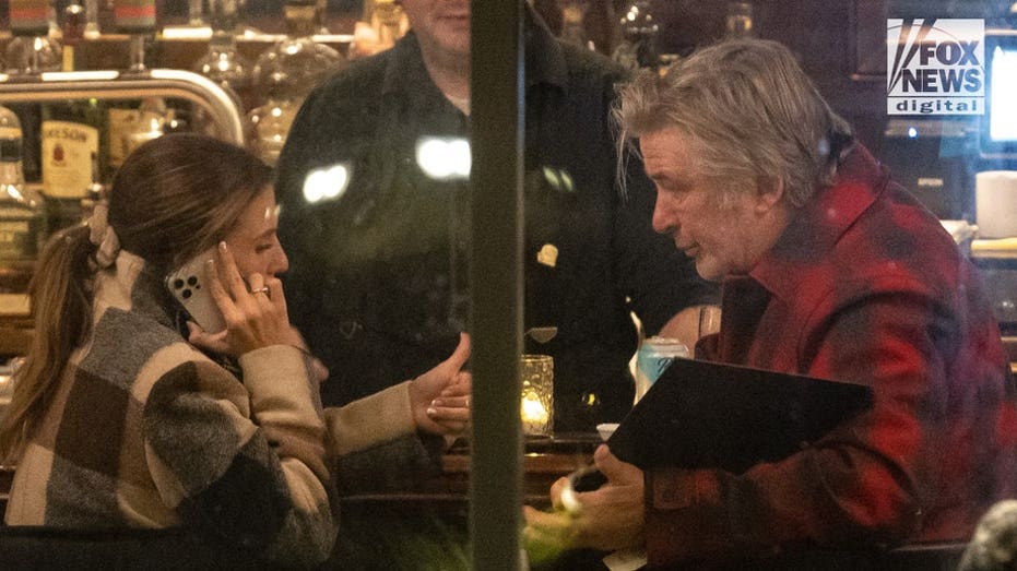 Alec and Hilaria Baldwin stepped out for drinks at a Vermont bar Friday night as an investigation into a deadly on-set shooting involving the A-list star is underway in New Mexico.